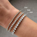 Champagne Tennis Bracelet - Vantage Jewelry
