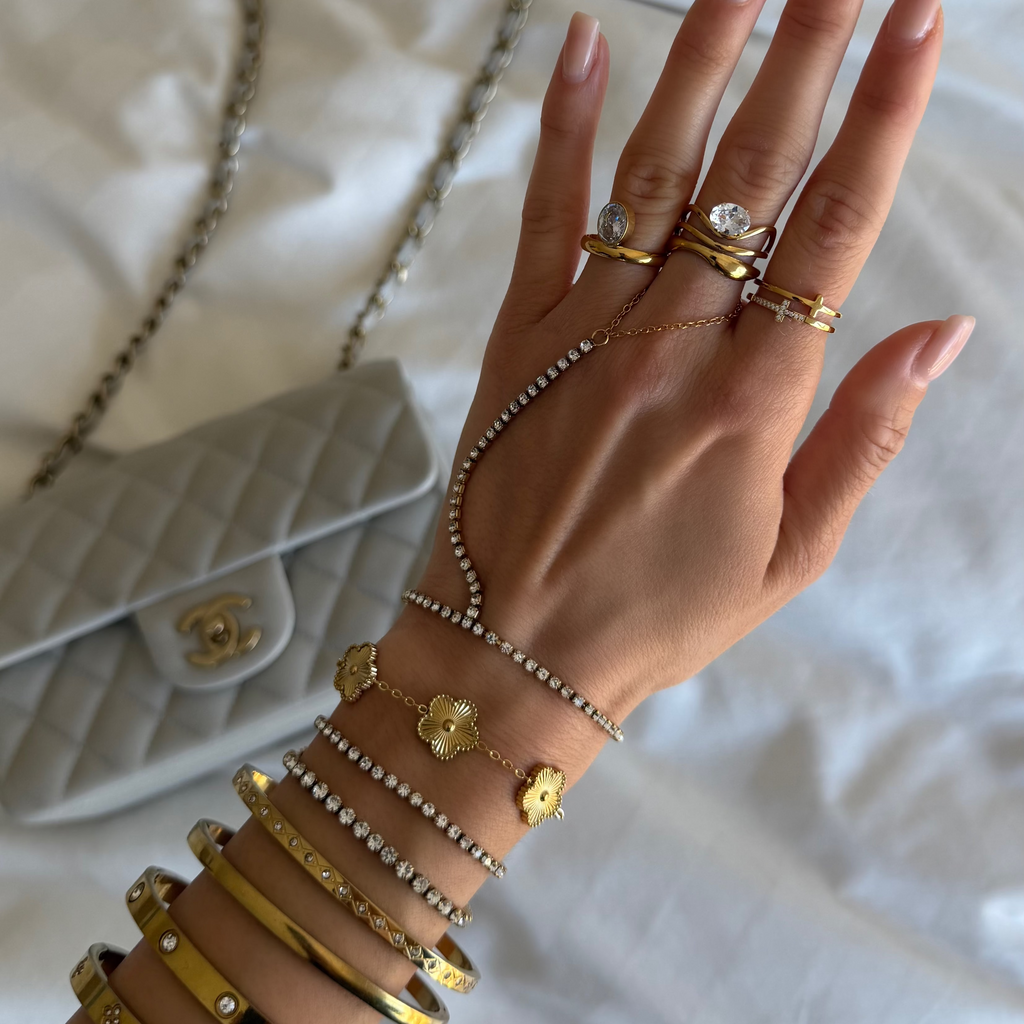 Icy Tennis Hand Chain