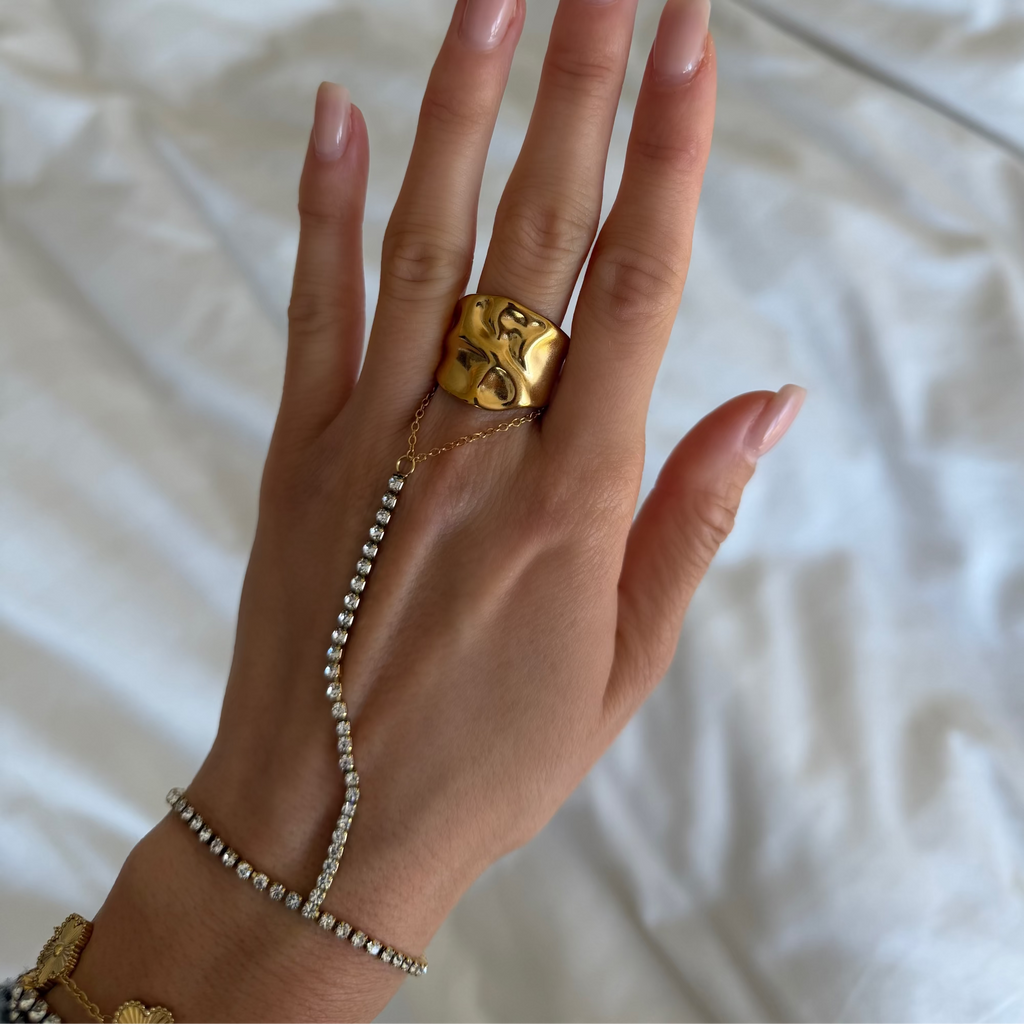 Icy Tennis Hand Chain