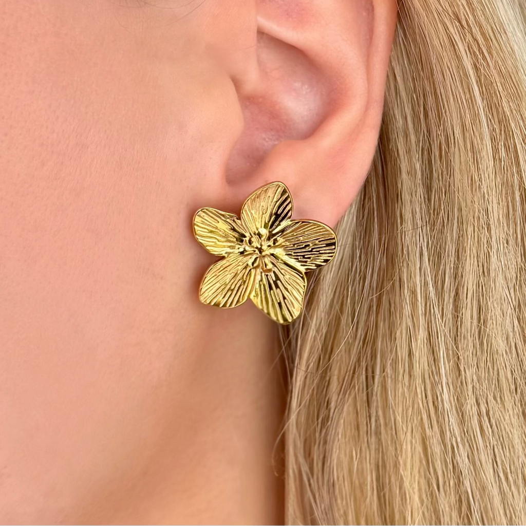 Spring Flower Studs - Vantage Jewelry