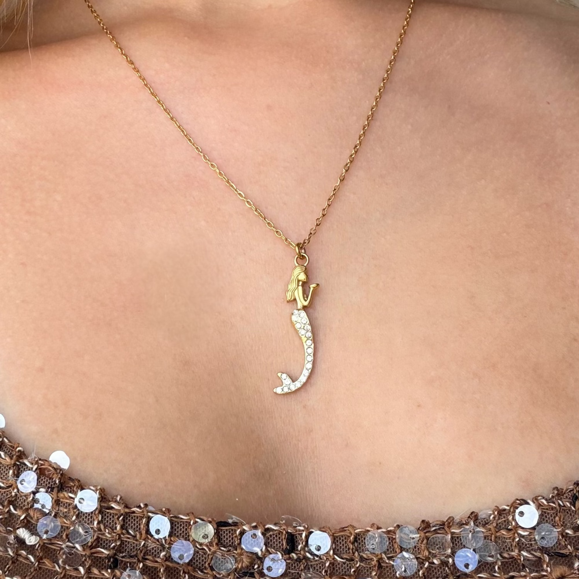 Mermaid Muse Necklace - Vantage Jewelry