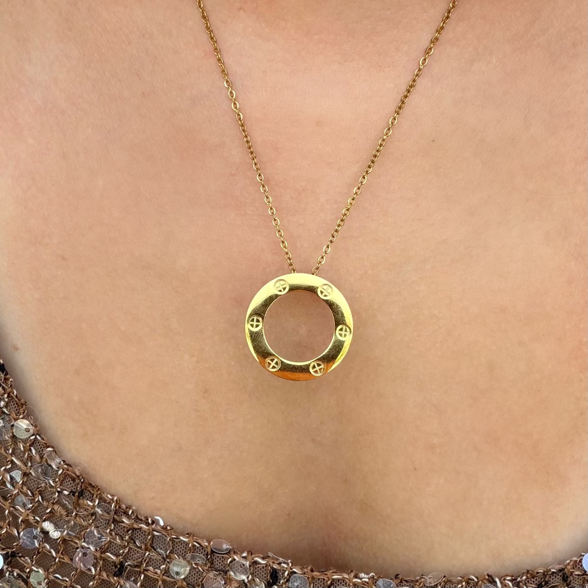 Linked Babe Necklace - Vantage Jewelry