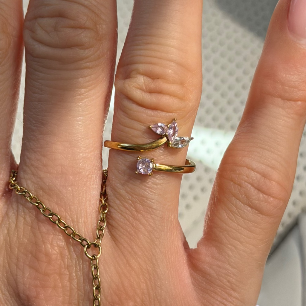 Blush Bloom Ring - Vantage Jewelry