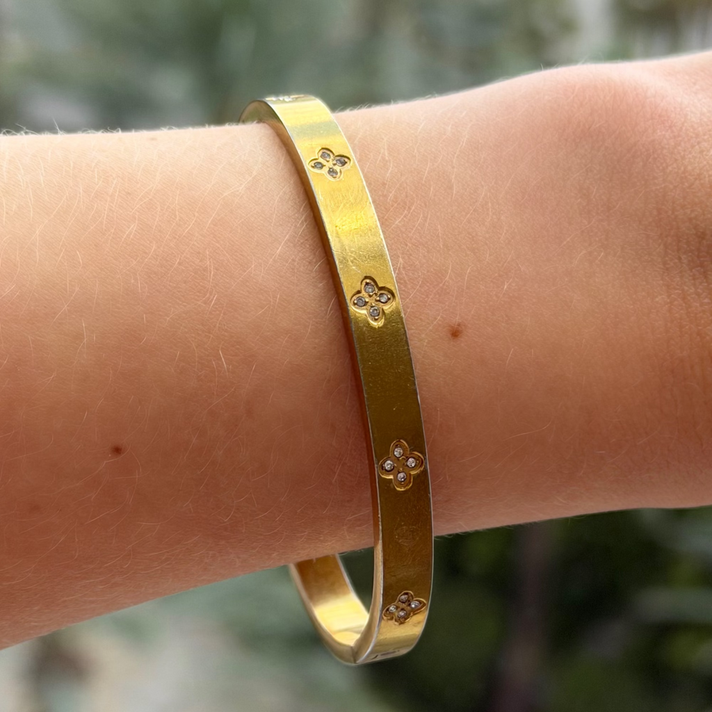 Rosalia Bangle - Vantage Jewelry