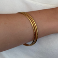 Baddie 3-Piece Bangle Set - Vantage Jewelry