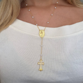 Sacred Glow Lariat Necklace - Vantage Jewelry