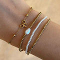 Sweet Luxe Beaded Bracelet 4 Piece Set - Vantage Jewelry