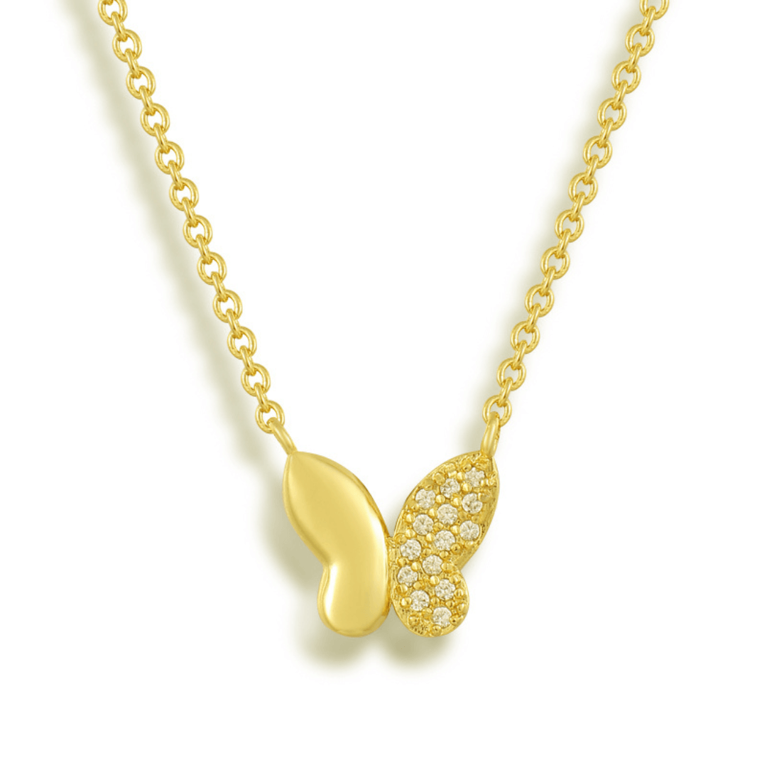 Fluttering Wings Necklace - Vantage Jewelry