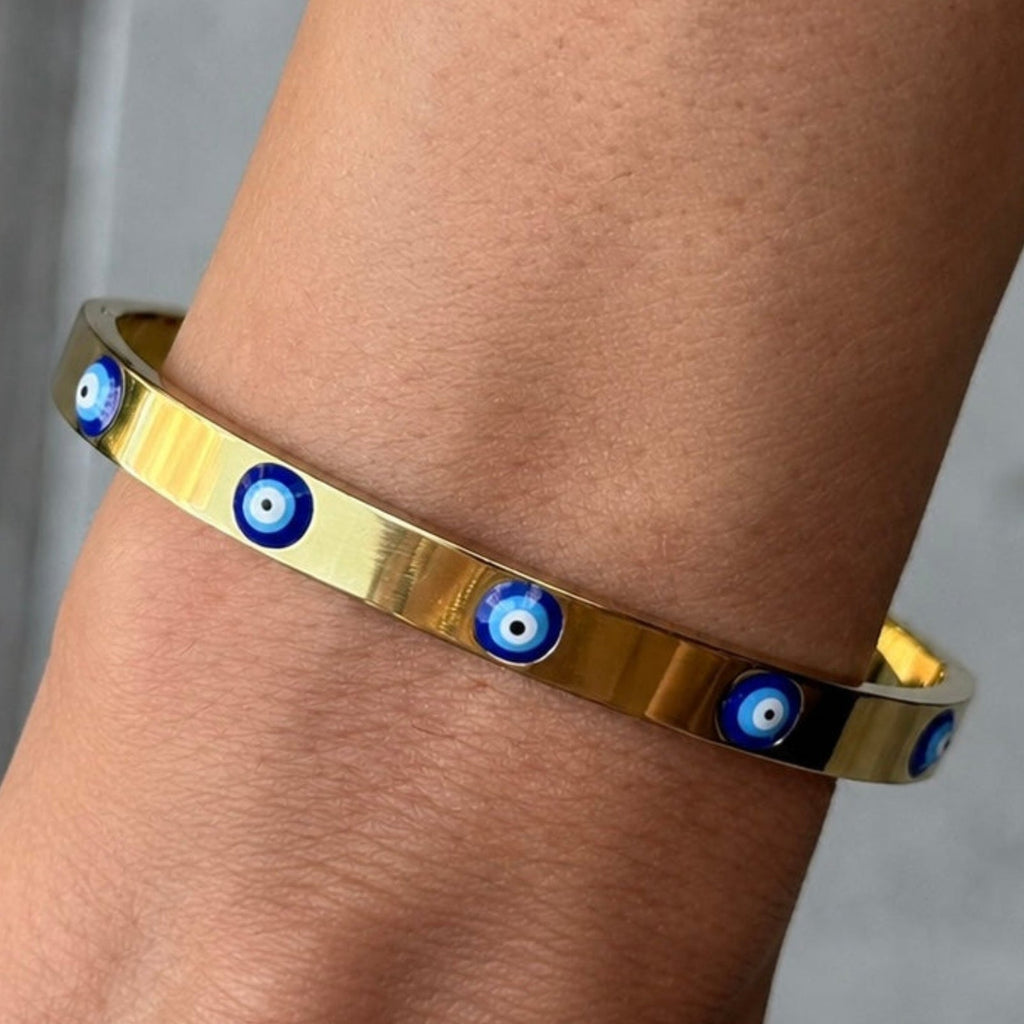 Eyes On You Bangle - Vantage Jewelry