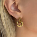 Bordeaux Earrings - Vantage Jewelry
