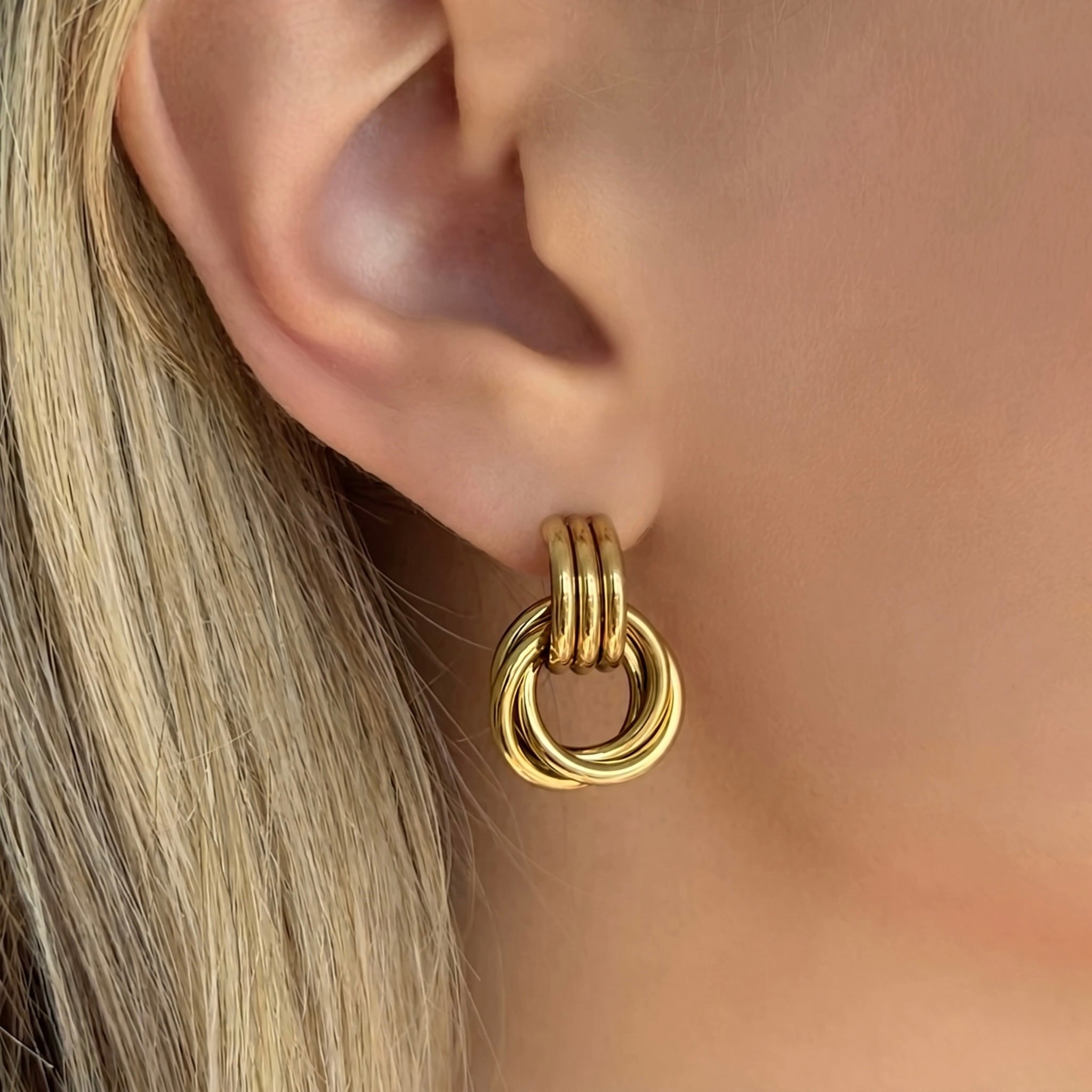 Bordeaux Earrings - Vantage Jewelry
