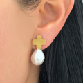 Gracie Pearl Earrings - Vantage Jewelry