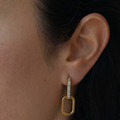 Chained Together Earrings - Vantage Jewelry