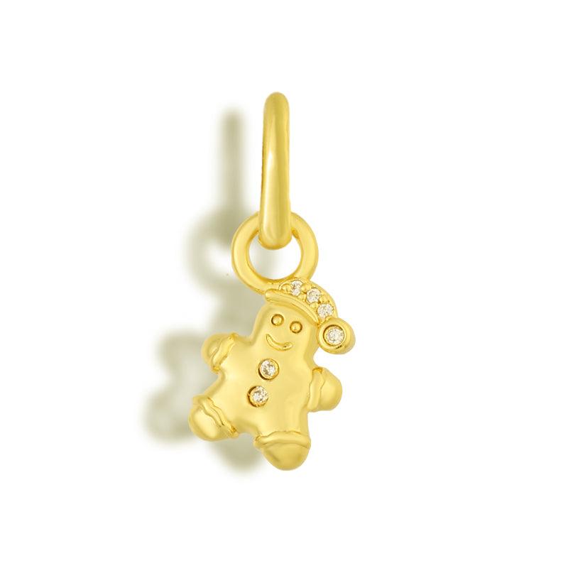 Gingerbread Charm - Vantage Jewelry