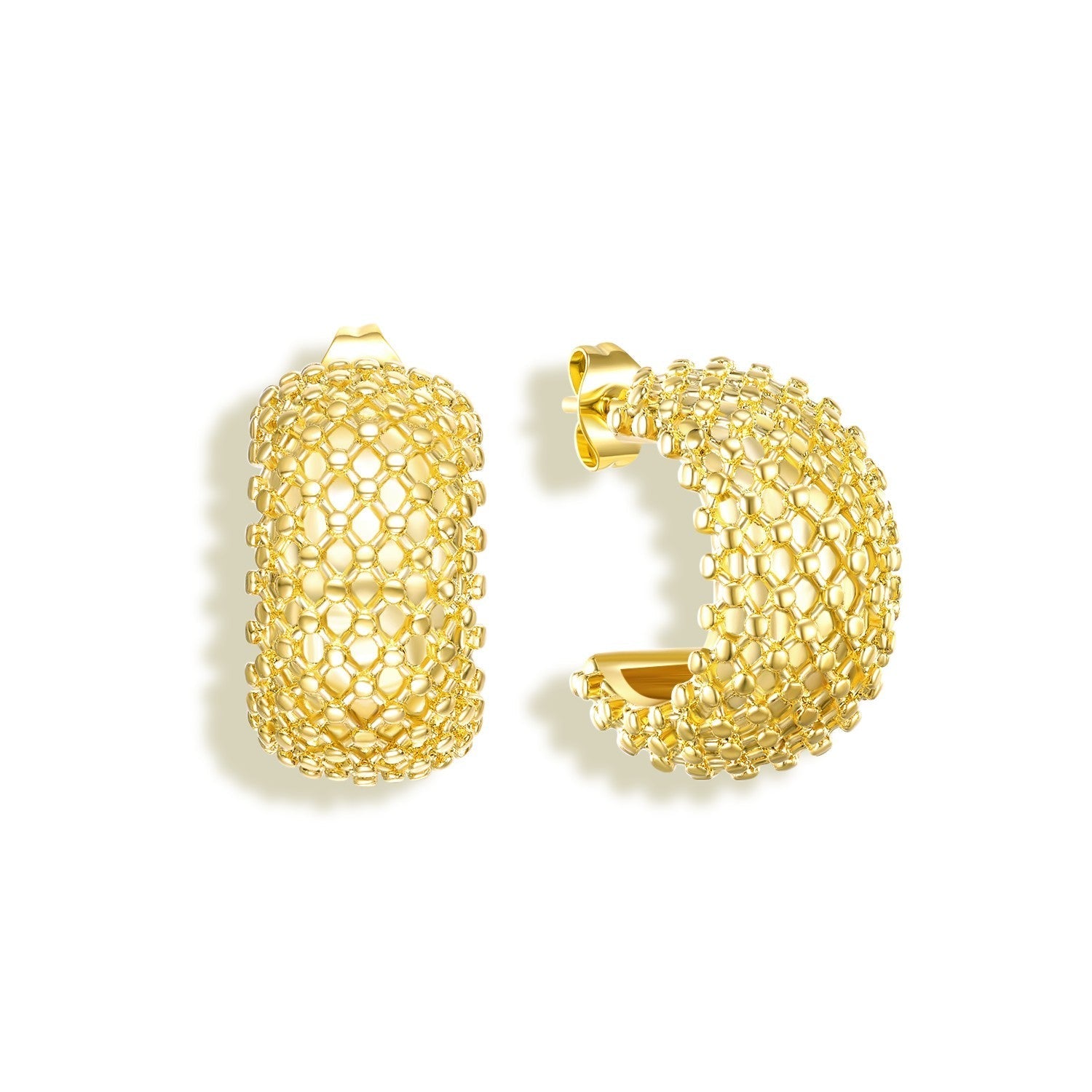 Gold Digger Earrings - Vantage Jewelry