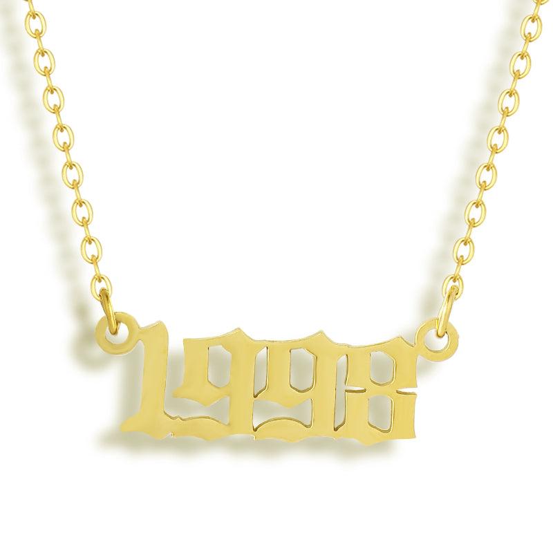 Golden Year Necklace - EVRYJEWELS