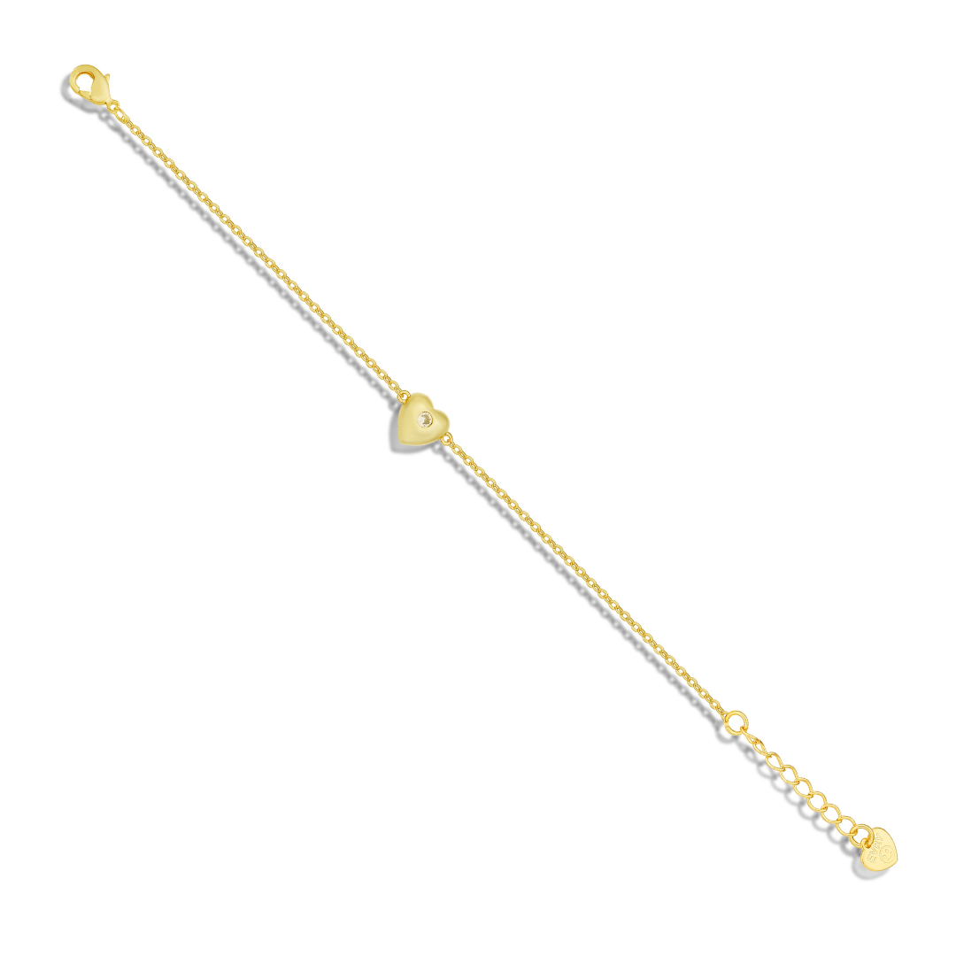 Heart of Gold Bracelet - Vantage Jewelry