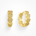 Hearts All Around Earrings - Vantage Jewelry