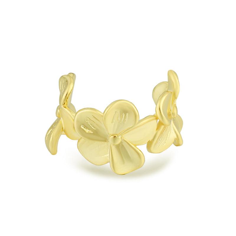 Hibiscus Ear Cuff - Vantage Jewelry