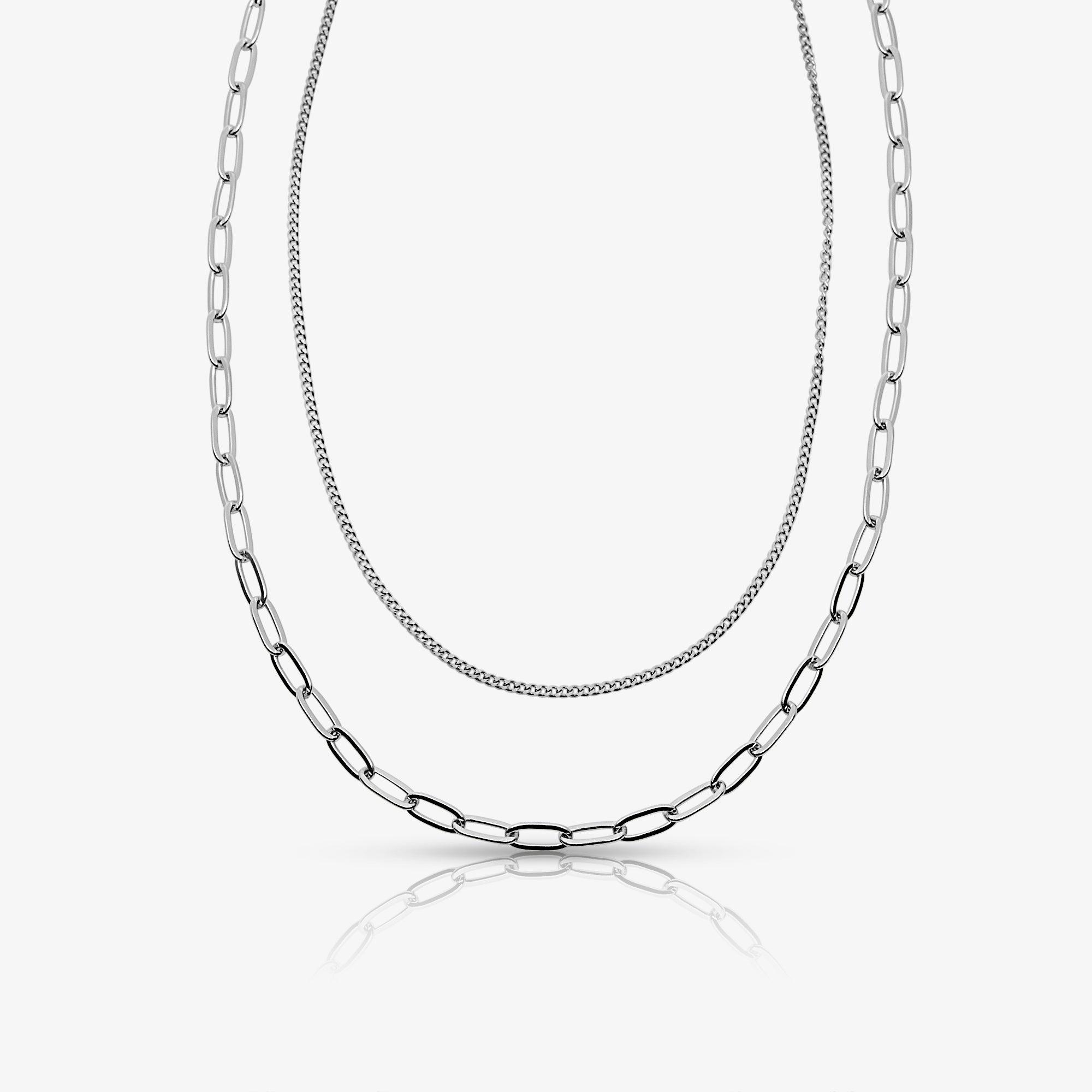 Perfect Pair Double Layered Necklace - Vantage Jewelry