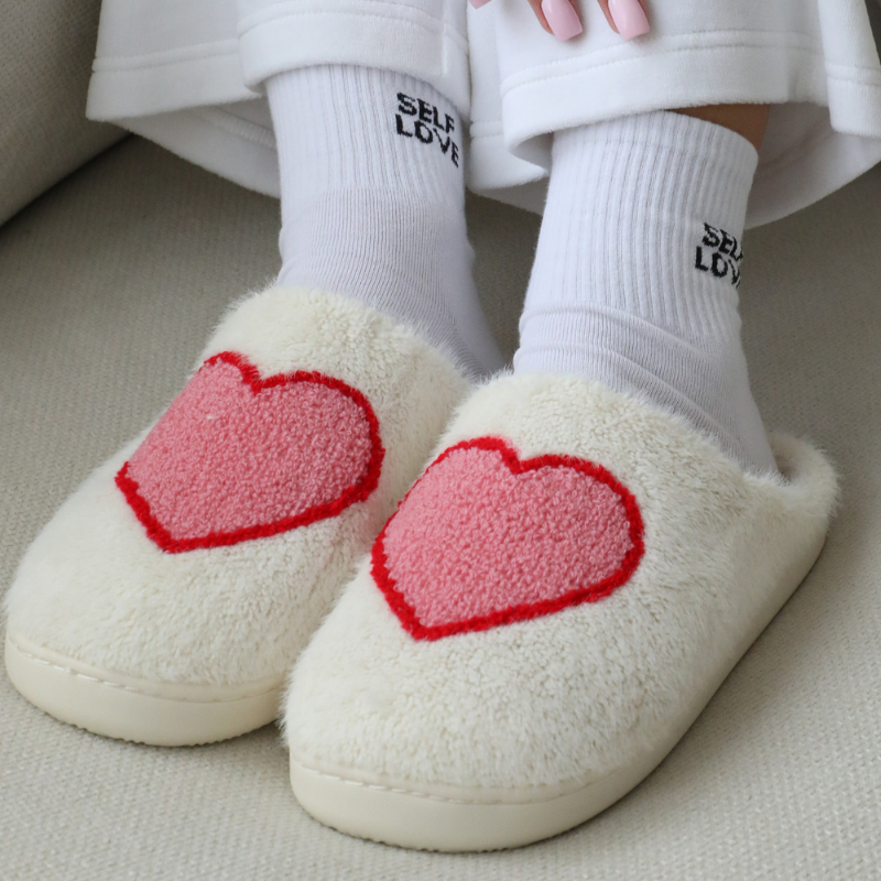 I Heart You Slippers - Vantage Jewelry