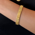 Linked Babe Icon Bangle - Vantage Jewelry