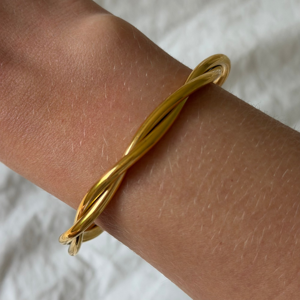 Intertwined Bangle - Vantage Jewelry
