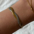 Two-Tone Medusa Bracelet - Vantage Jewelry