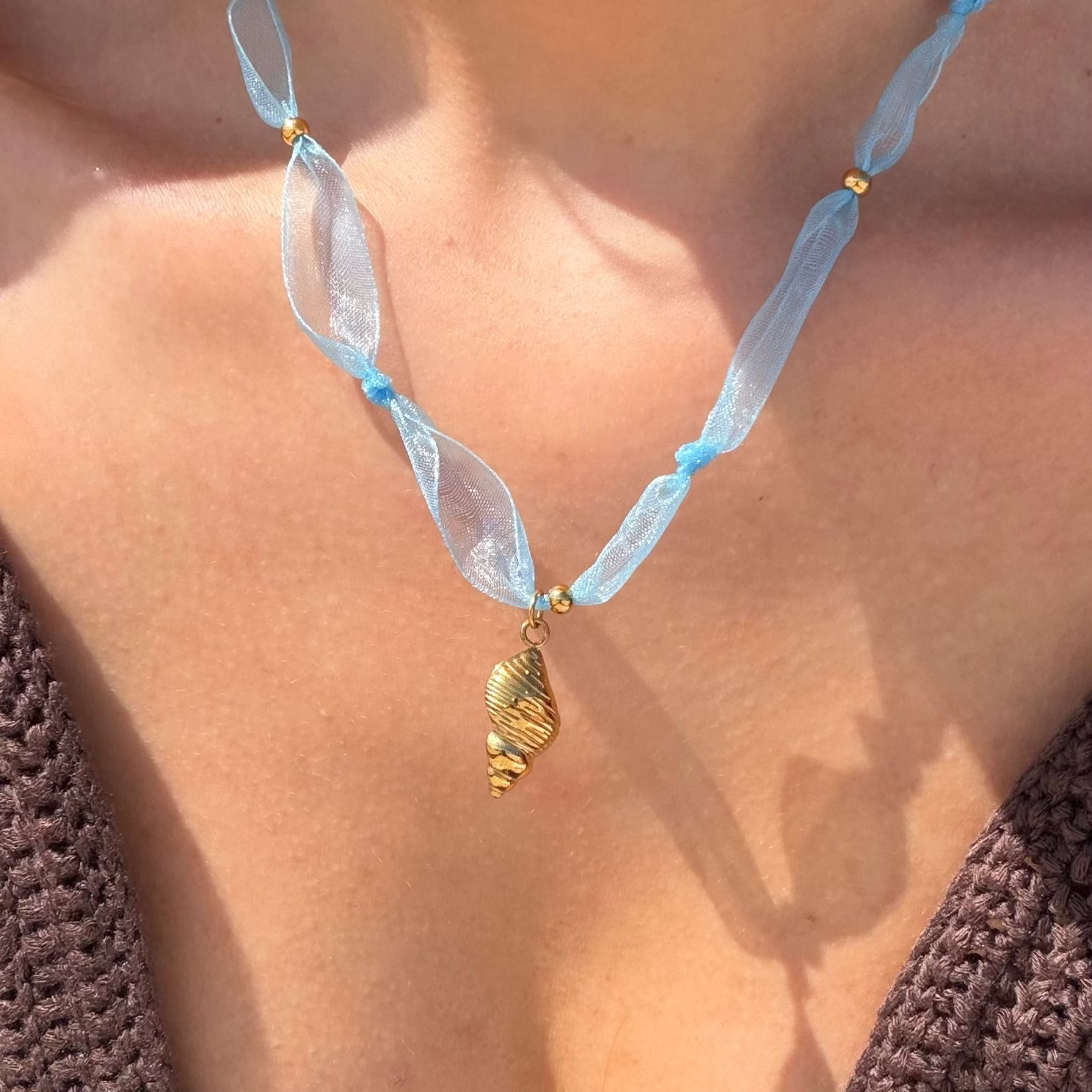 Tidal Tulle Necklace - Vantage Jewelry