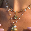 Hibiscus Necklace - Vantage Jewelry