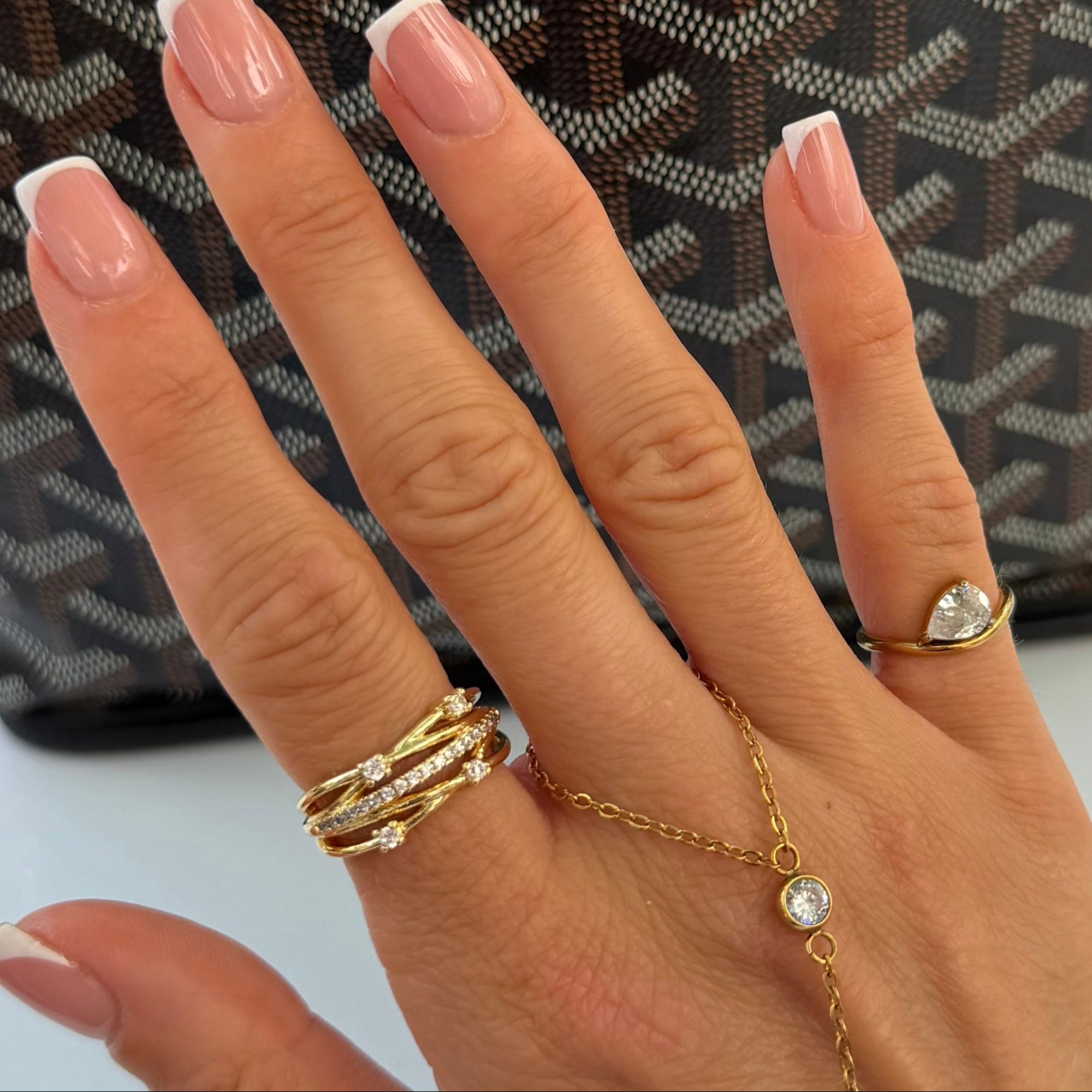 She's Stacked Ring - Vantage Jewelry