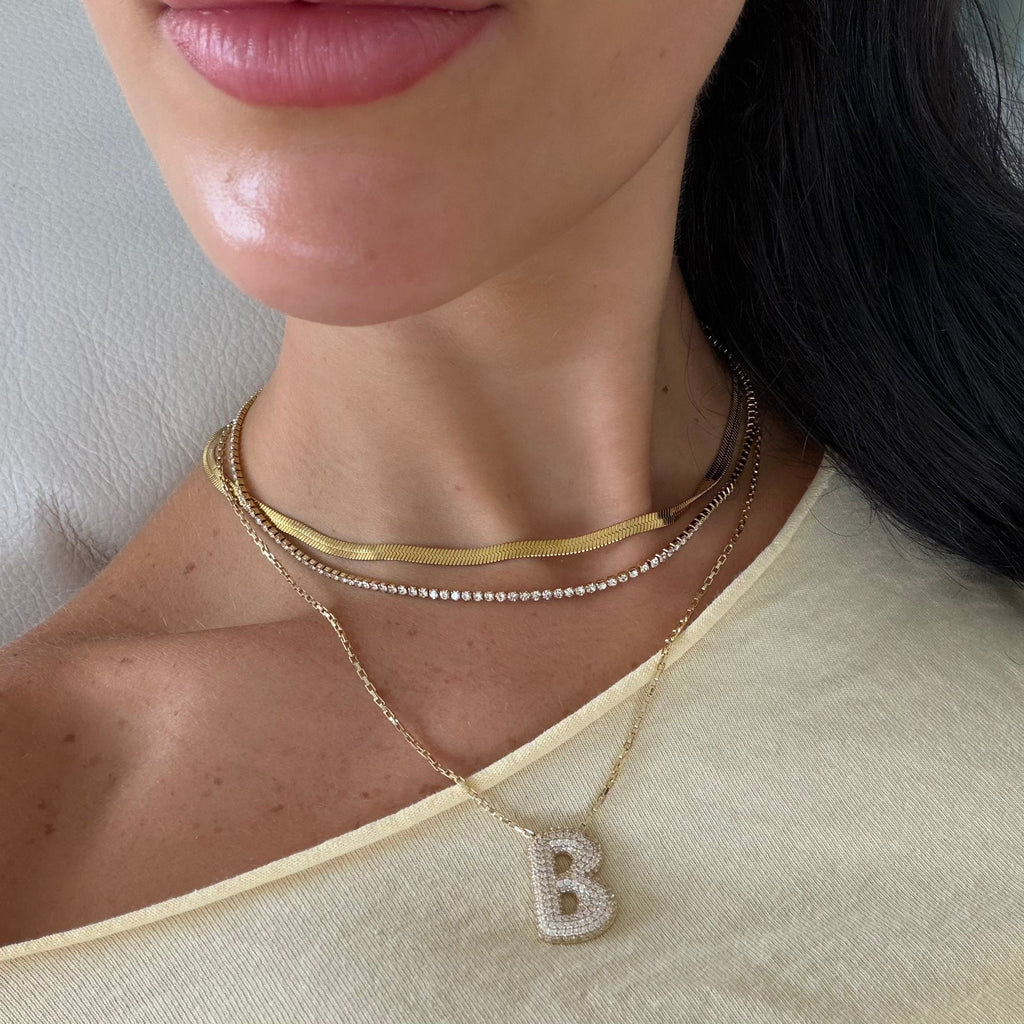 Nena Tennis Necklace