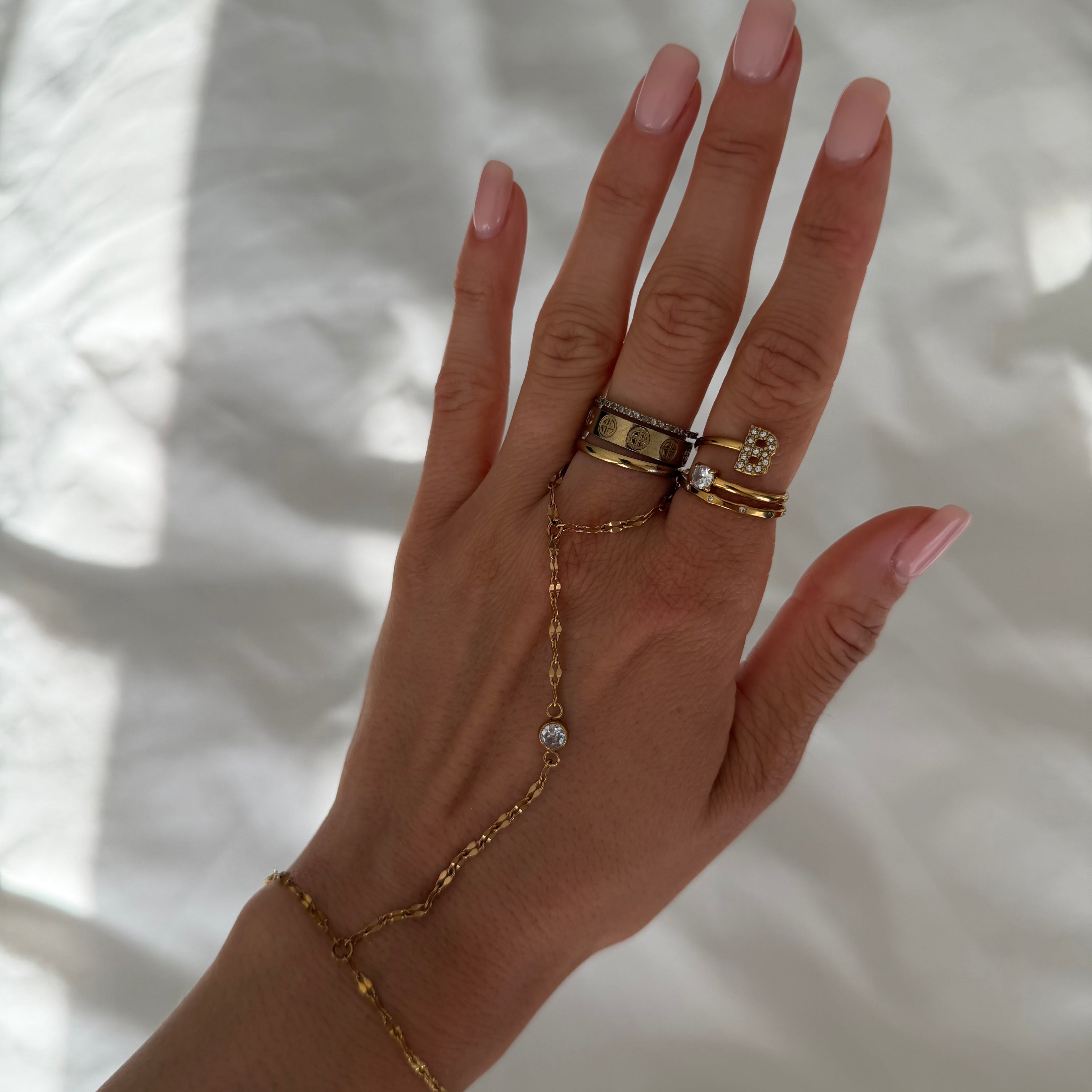 Jasmine Hand Chain - Vantage Jewelry
