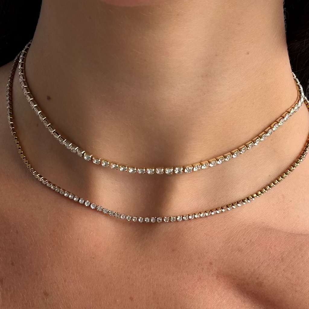 Nena Tennis Necklace - Vantage Jewelry