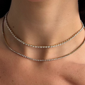 Nena Tennis Necklace - Vantage Jewelry