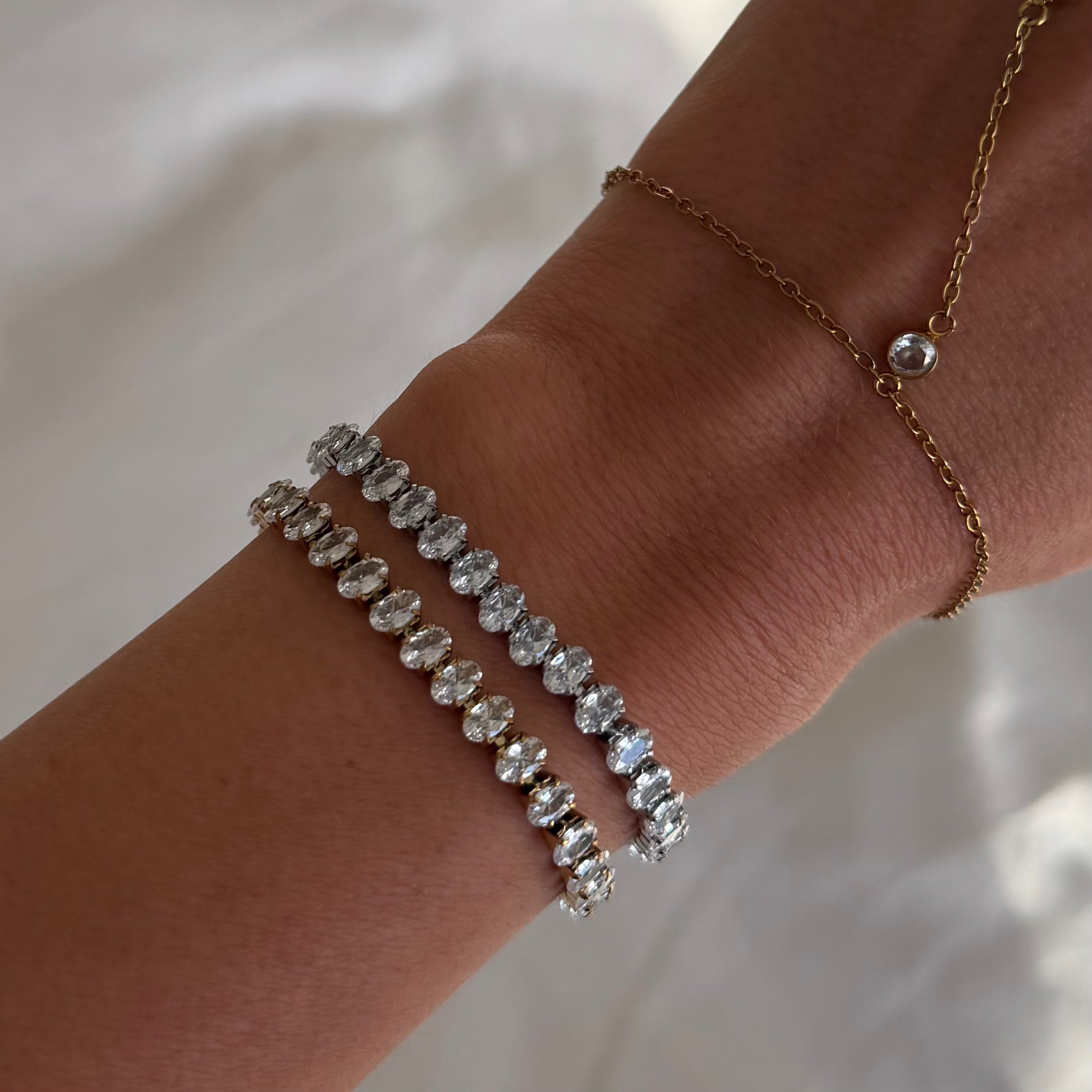Three Wishes Tennis Bracelet - Vantage Jewelry