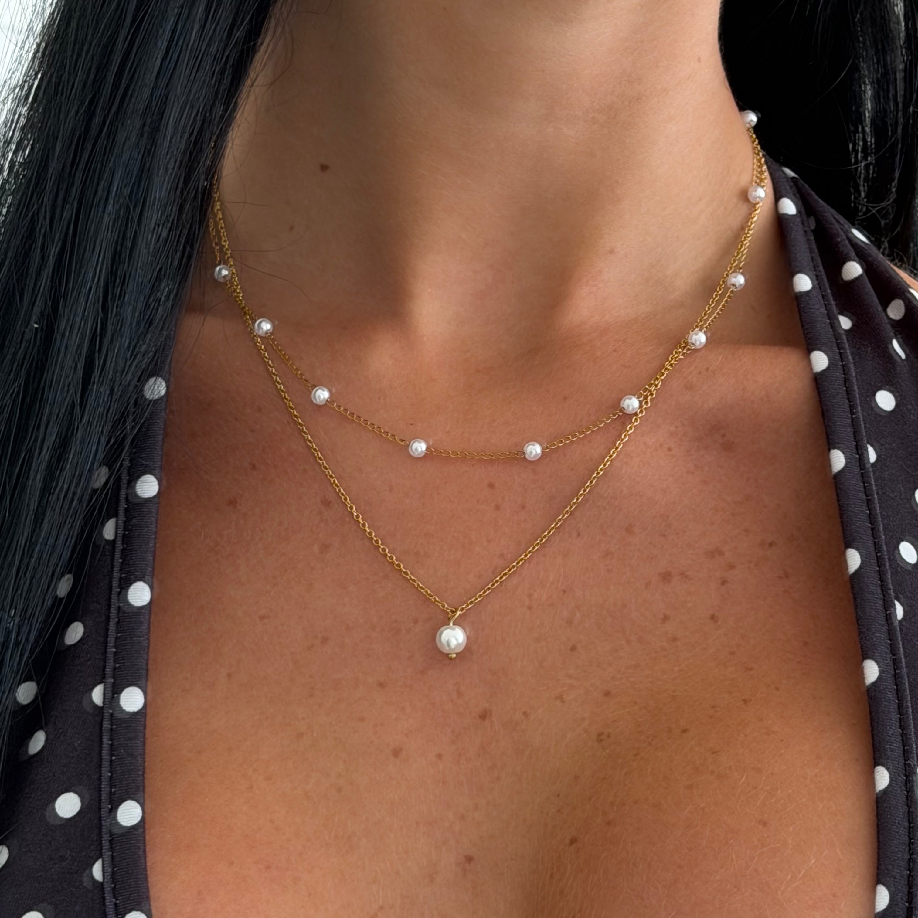 Celestial Pearl Necklace - Vantage Jewelry