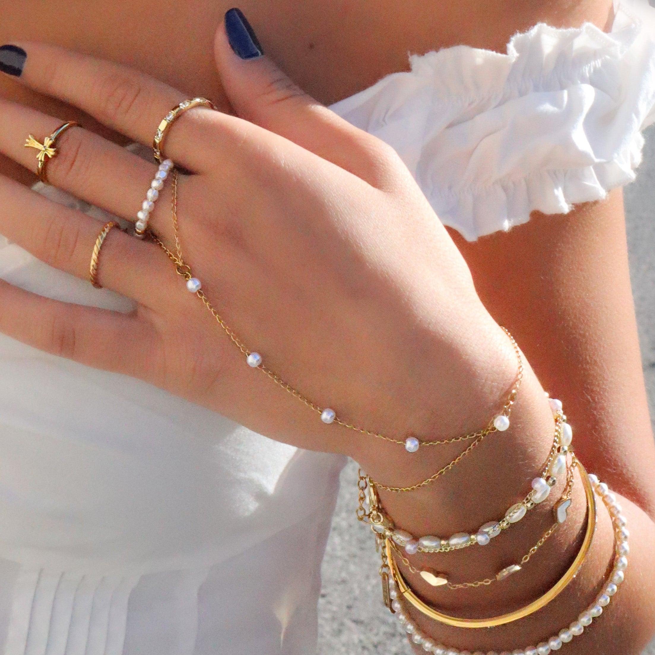 Lover Girl Hand Chain - Vantage Jewelry