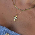 Sweet Cross Necklace - Vantage Jewelry