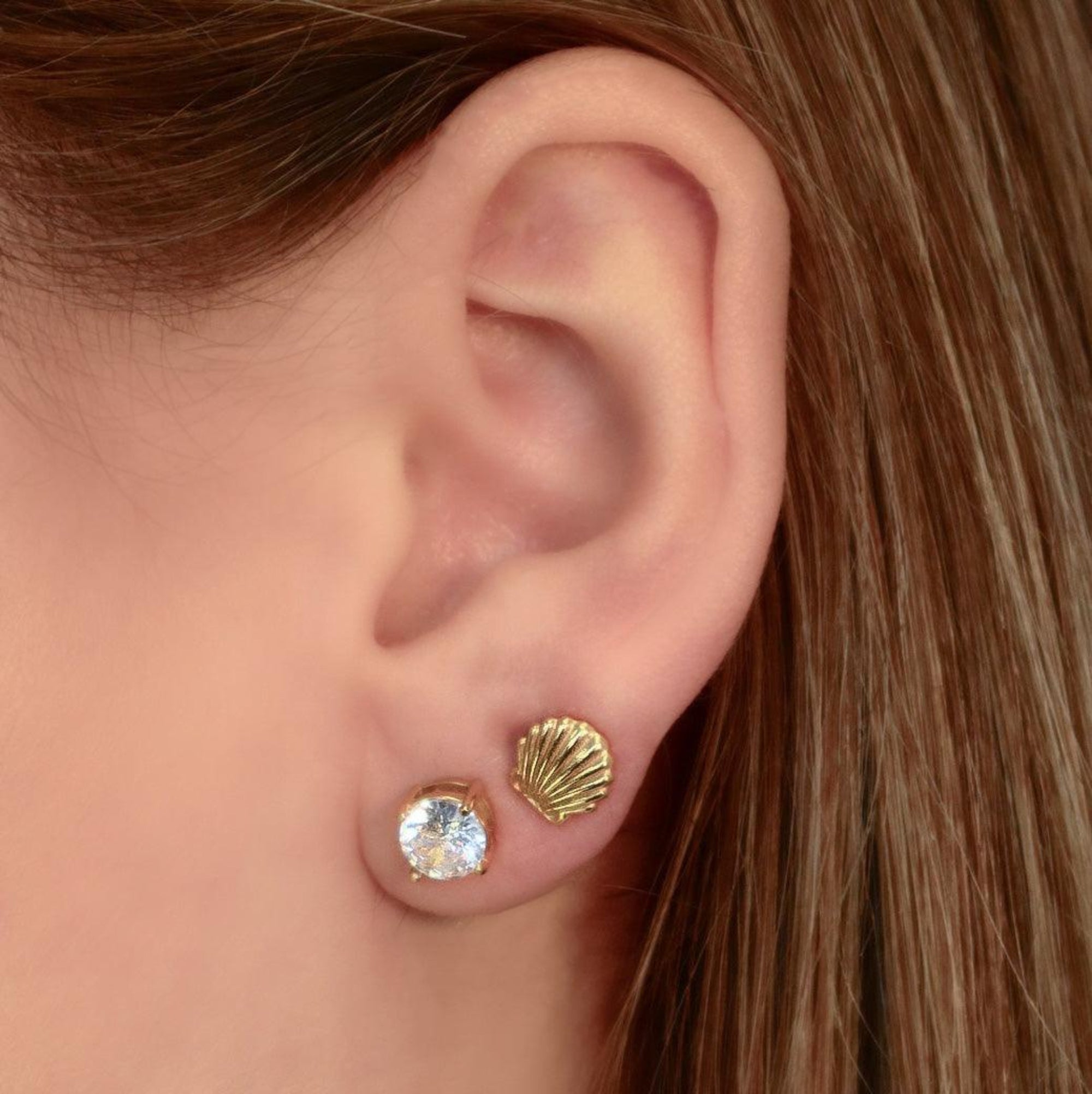 Flat Back Earrings Set Collection