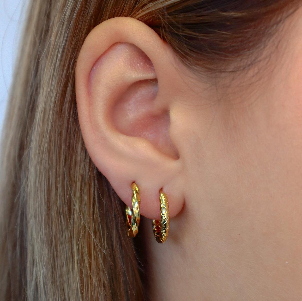 Round & Round 2-Piece Earrings Set - Vantage Jewelry
