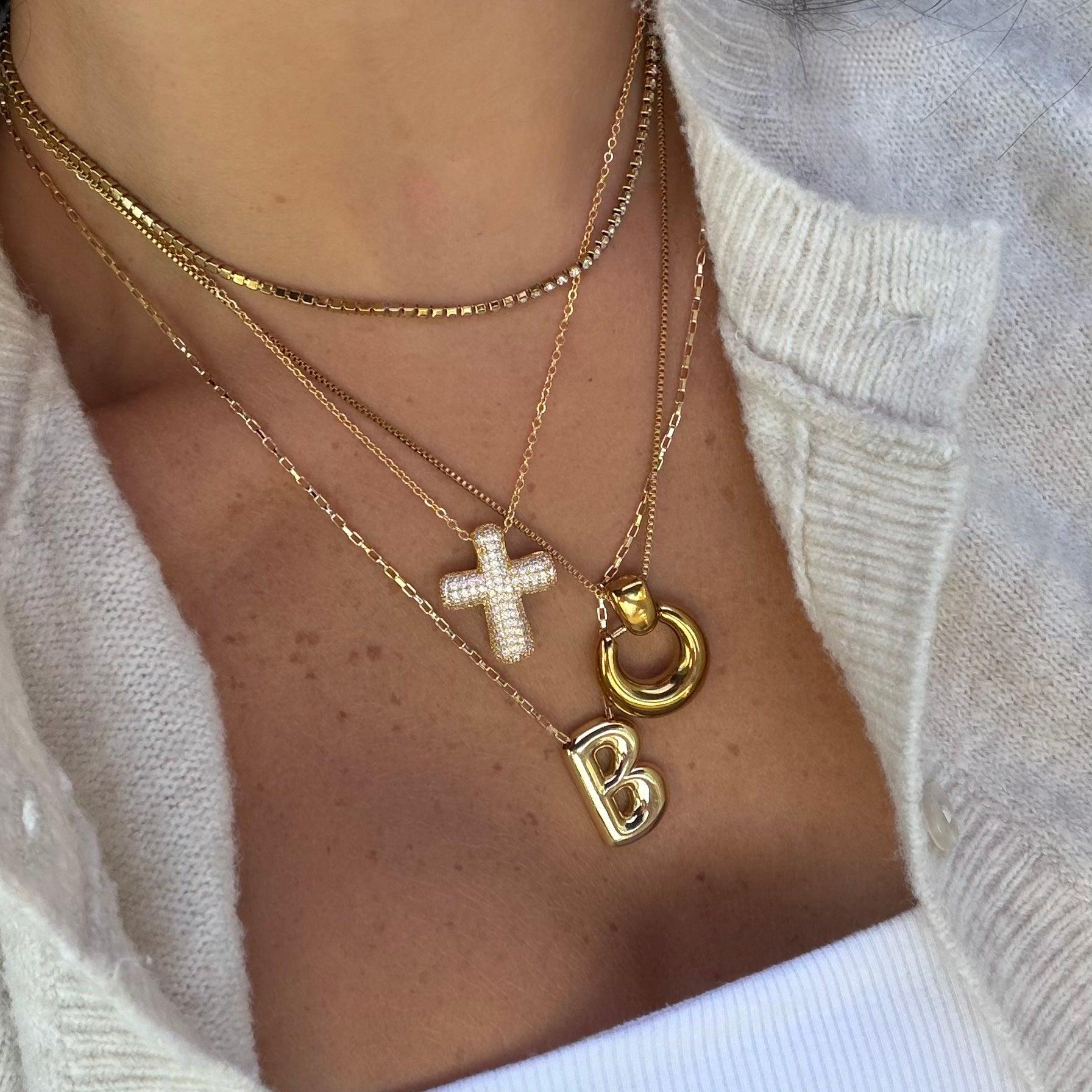 Forever Blessed Cross Necklace