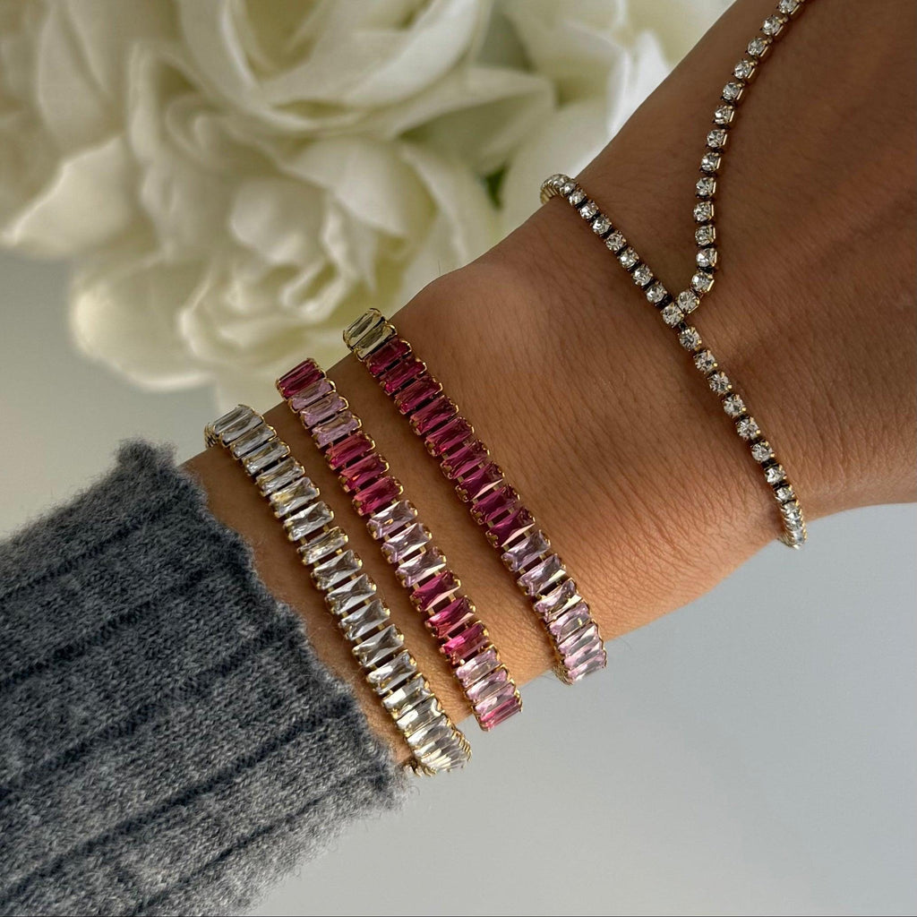 Frost Beam Tennis Bracelet - Vantage Jewelry