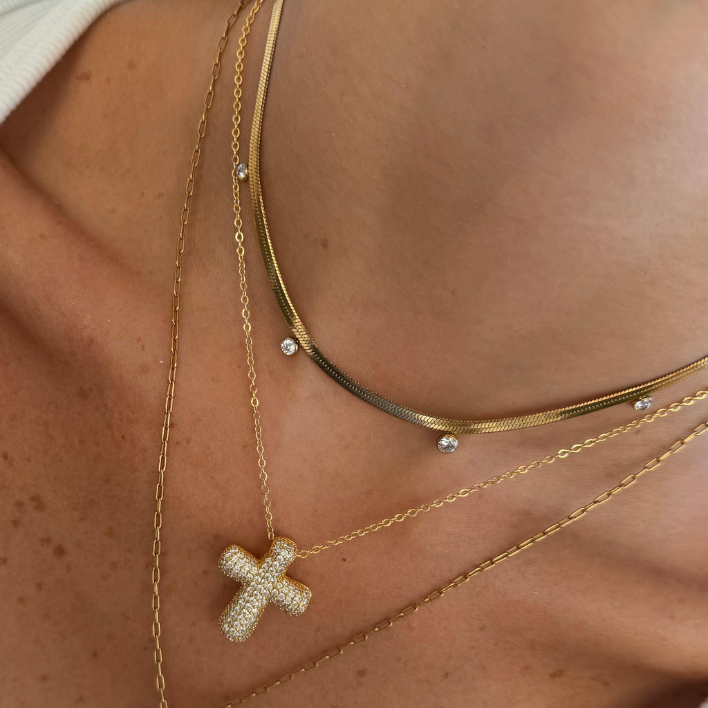 Glow Dots Choker Necklace