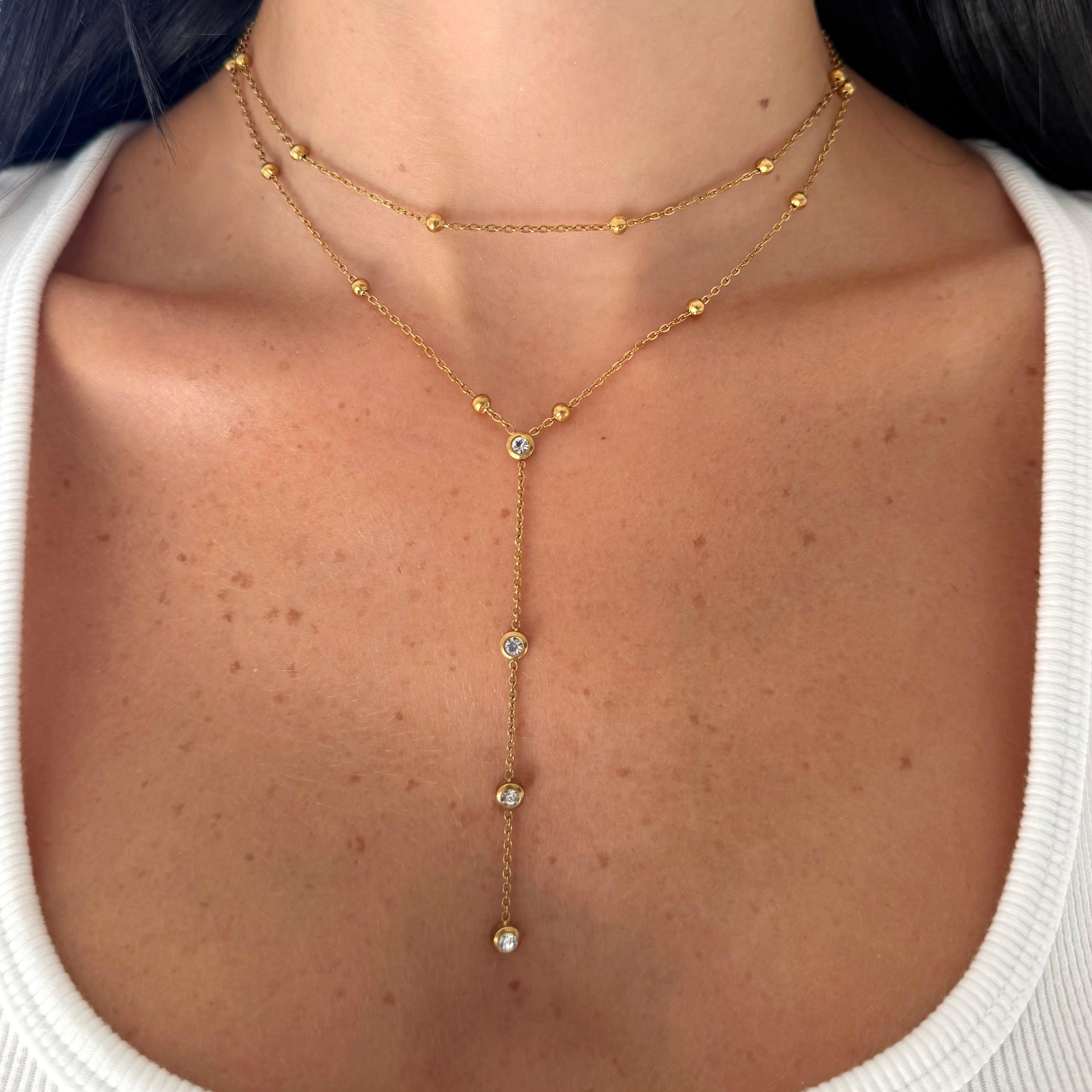 Ashlee Lariat Necklace - Vantage Jewelry