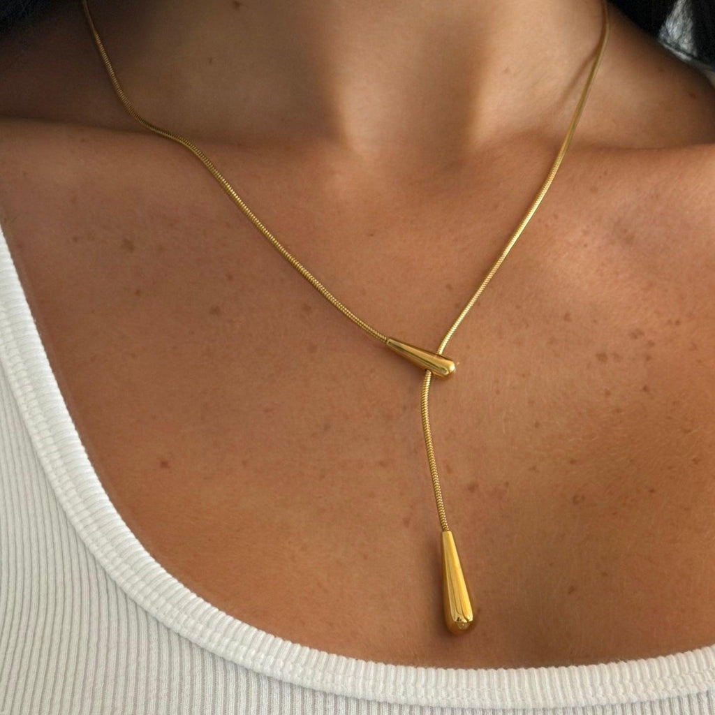 Leah Lariat Necklace - Vantage Jewelry