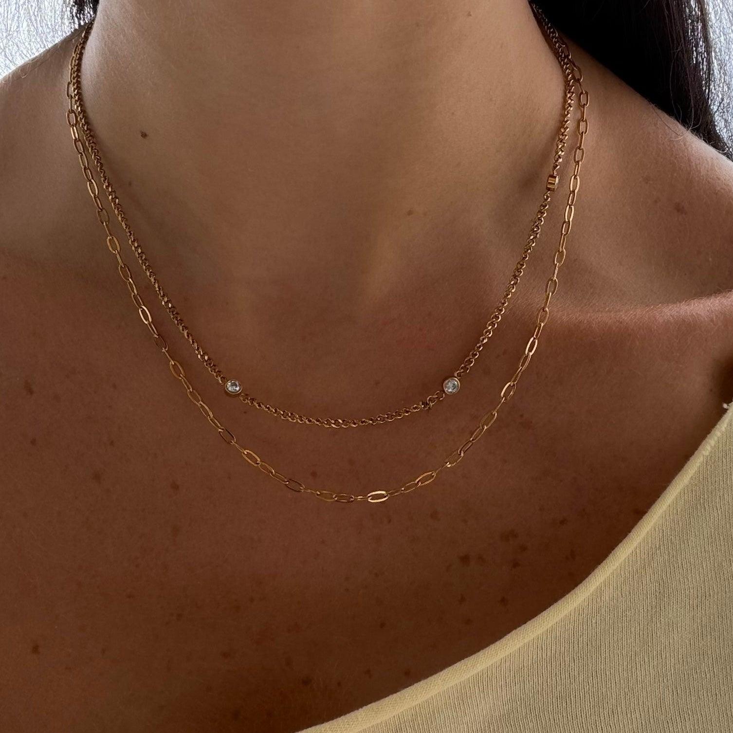 Aveline Layered Necklace - Vantage Jewelry