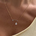 Shiny Pin Necklace - Vantage Jewelry