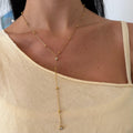 Raindrop Lariat Necklace - Vantage Jewelry