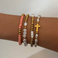 Sweet Grace Beaded Bracelet Set - Vantage Jewelry